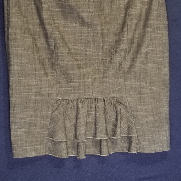 B Wear Byer California Pencil Skirt with Ruffles - Picture 3 of 6